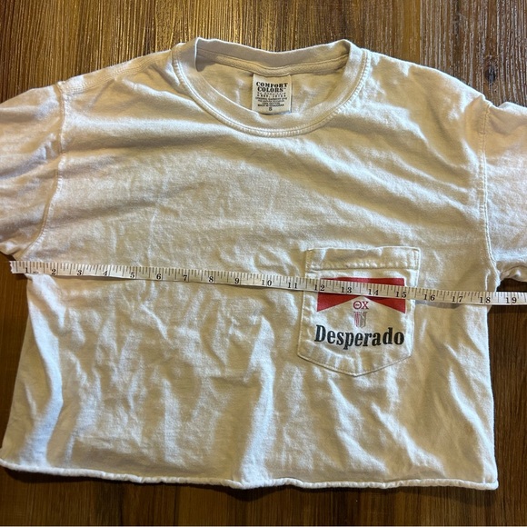 Comfort Colors Desperado Crop Top T-shirt size small - Picture 4 of 6
